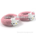 Hellokitty hair accessories rubber charms ;licensed hair rings hair elastic ties for little girls